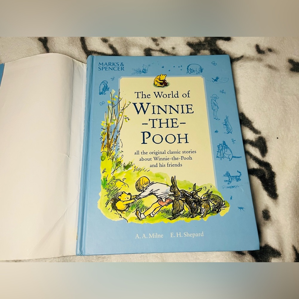 2004 Hardcover Edition of “ World of Winnie The Pooh” Original Classic Stories